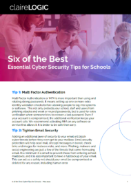 Cyber Security Tips for Schools