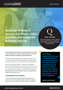 Quadriga Case Study - IT Support Services for SMEs